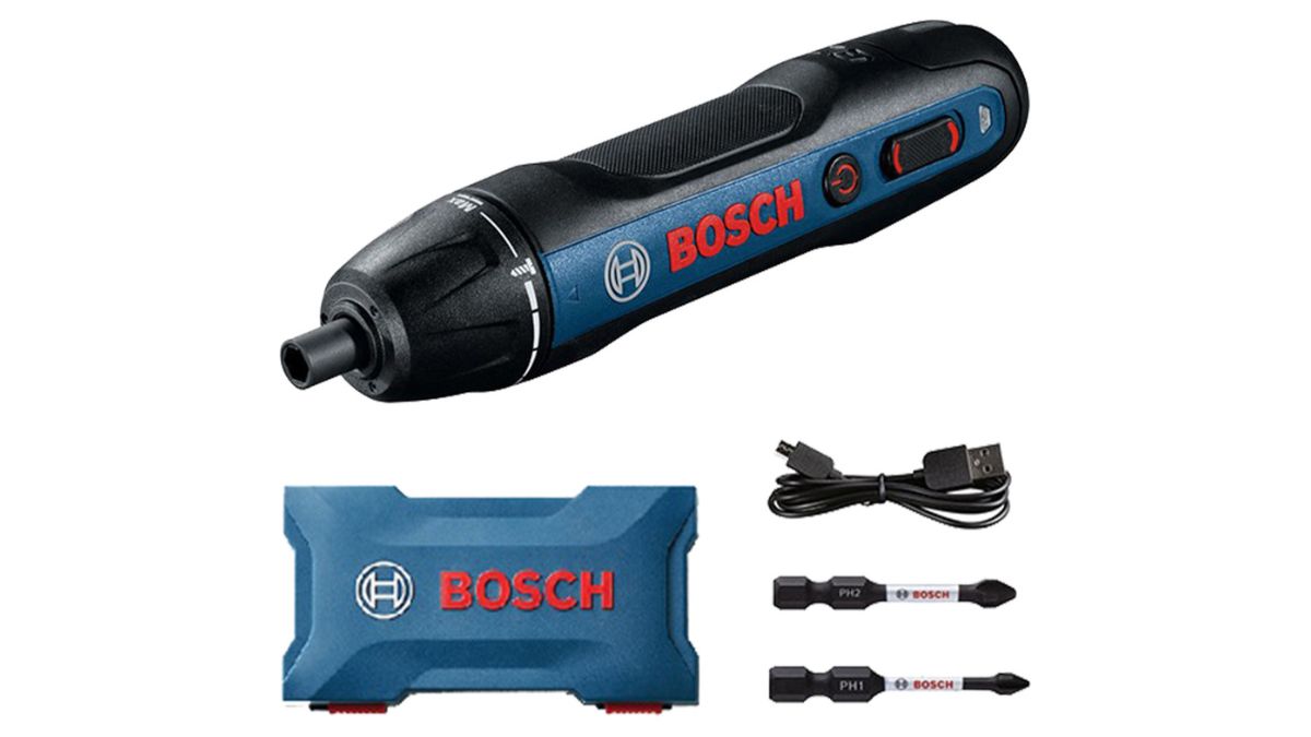 "Máy vặn vít pin Bosch chính hãng nhỏ gọn kèm phụ kiện và hộp đựng chuyên dụng"