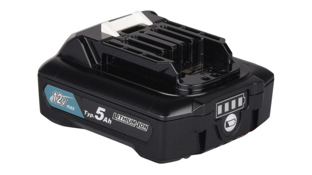 Pin Makita 12V Lithium-Ion 5Ah chính hãng, dung lượng cao, dùng cho máy khoan và máy vặn vít Makita