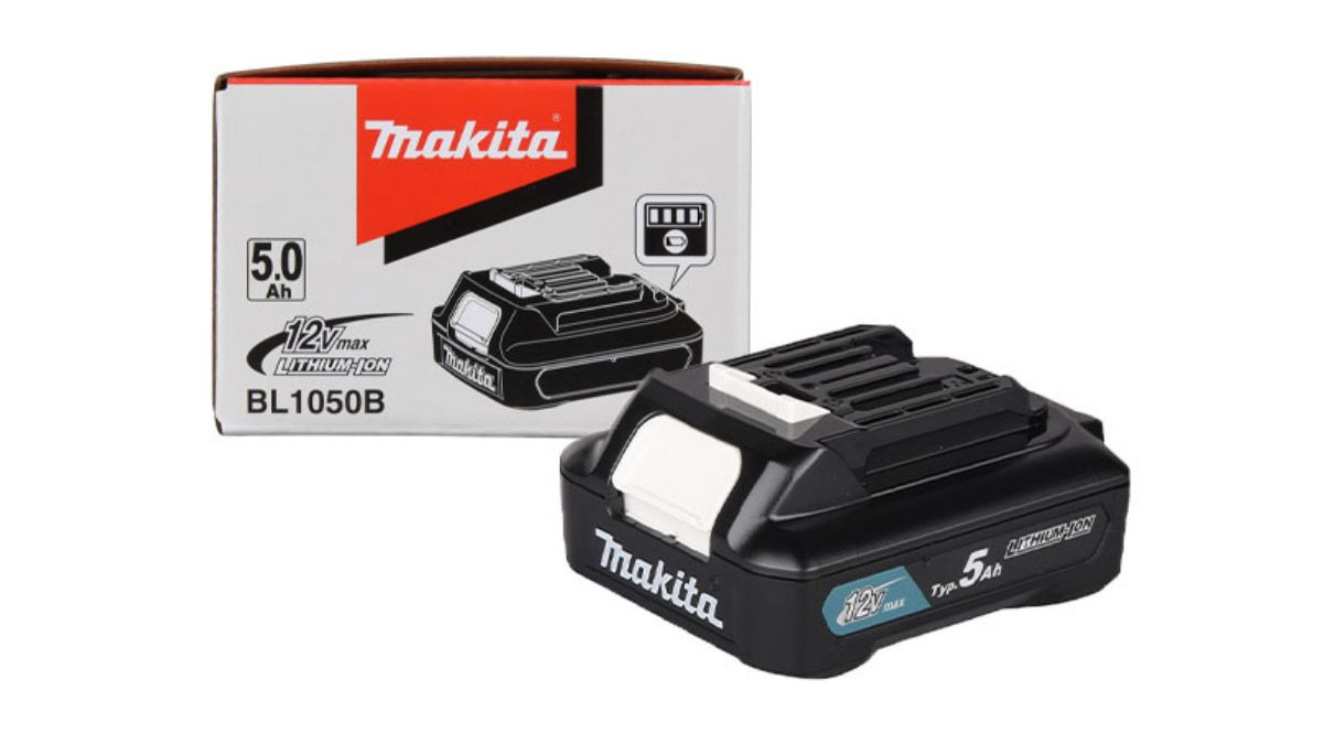 Pin Makita BL1050B 12V 5Ah Lithium-Ion chính hãng cho máy khoan pin