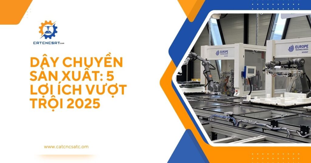 "Dây chuyền sản xuất hiện đại 2025 với công nghệ tự động hóa, 5 lợi ích vượt trội cho doanh nghiệp – Catcncsat.com"