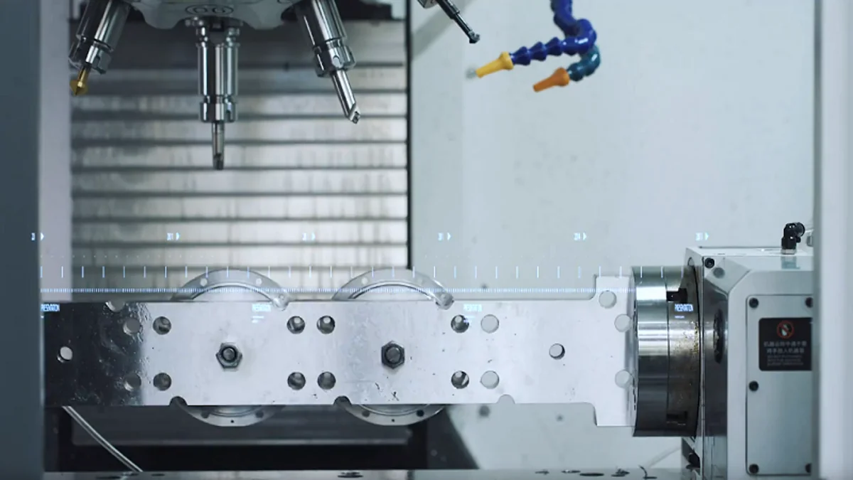 Máy phay CNC 4 trục có khả năng gia công được sản phẩm có hình dạng phức tạp, yêu cầu độ chính xác cao