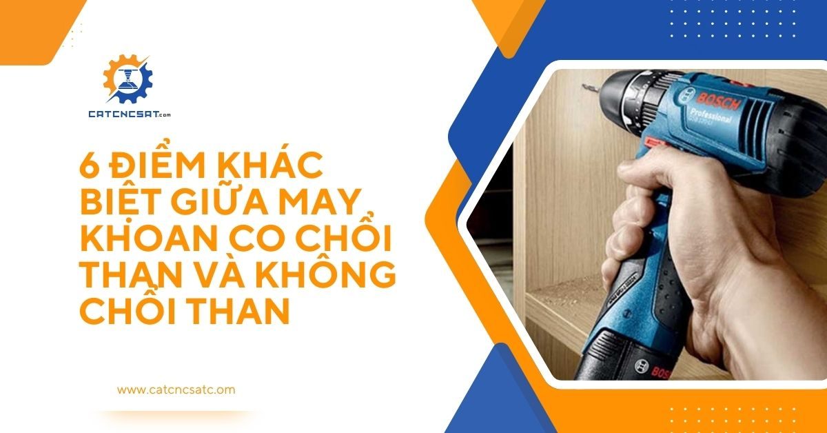 "So sánh 6 điểm khác biệt giữa máy khoan có chổi than và không chổi than Bosch chuyên dụng"